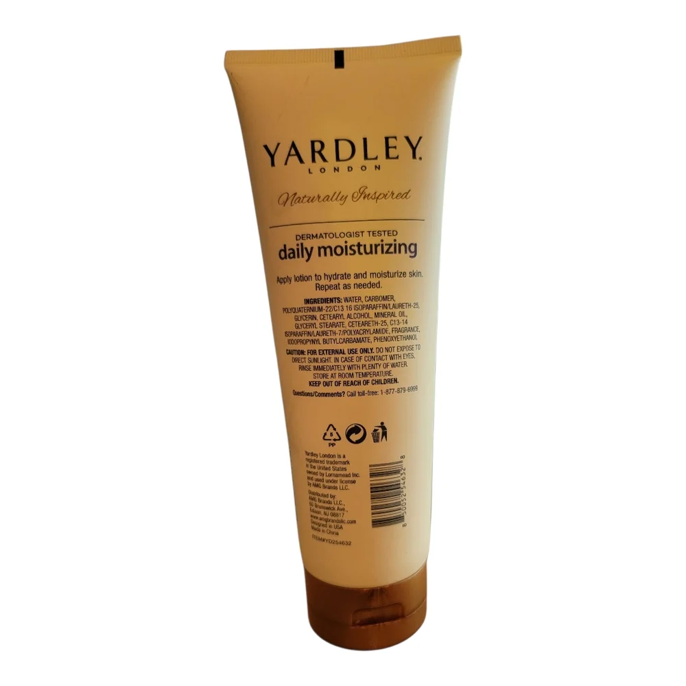 Yardley Daily Nourishing Lotion English‎ Lavender 8 Oz BRAND NEW
